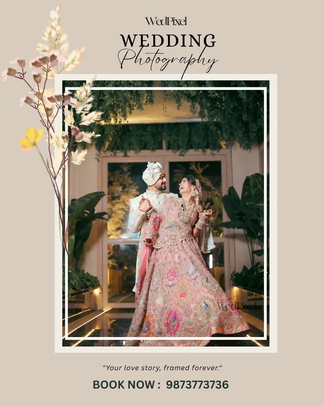 Reflective artistic candid moment