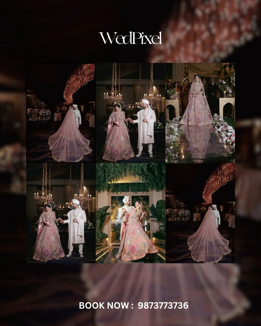 Sacred wedding ritual moment